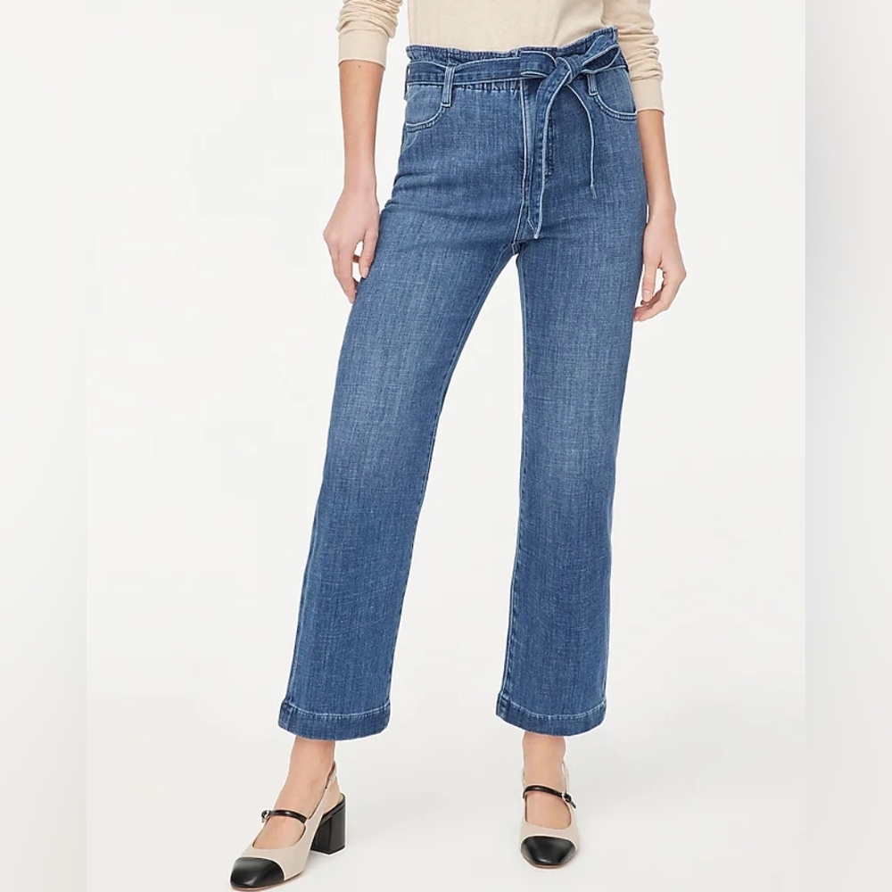J. Crew Factory Paper-bag jean Size 29